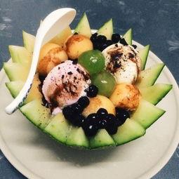 小狗吃哈密瓜甜品可以吗,哈密瓜甜品新宠